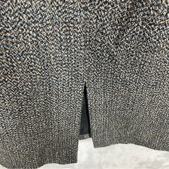 Nine West woman’s wool pencil skirt embellished beaded size 14 business casual - Picture 7 of 9